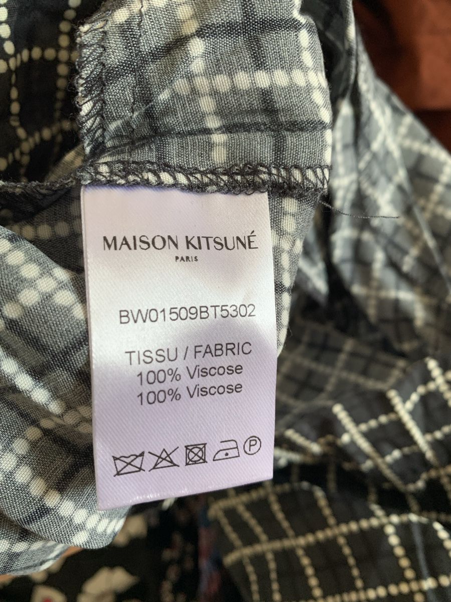 Gonne: Jupe noire taille ajustable maison Kitsune – Nuovo e nell'imballaggio originale da Genève venduto da rez_c6c6 5