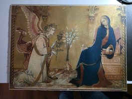 Simone Martini Verkündigungsengel Bild Druck