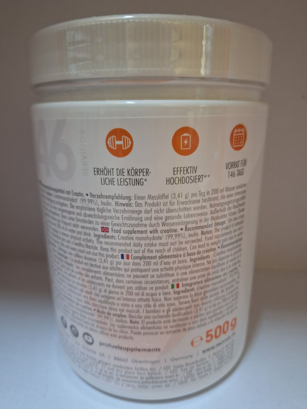 Aliments & Spécialités: Pro Fuel Creatine Monohydrate 500g neu – D'occasion à Schwerzenbach par Kapstadt2007 2