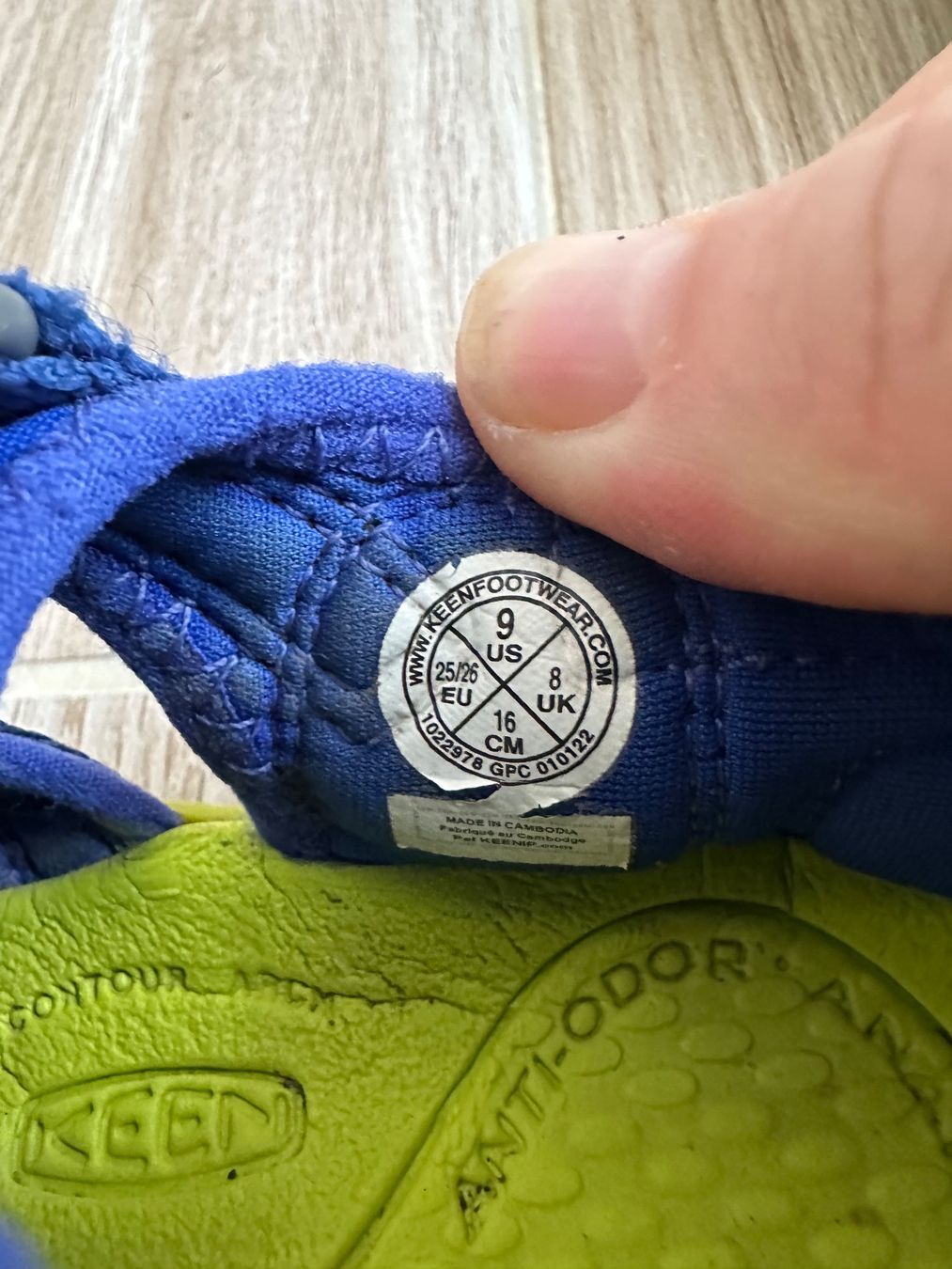 Keen Scarpe per ragazzi: Keen Sandalen Gr. 25/26 blau – Usato da Rudolfstetten venduto da Joyw 3