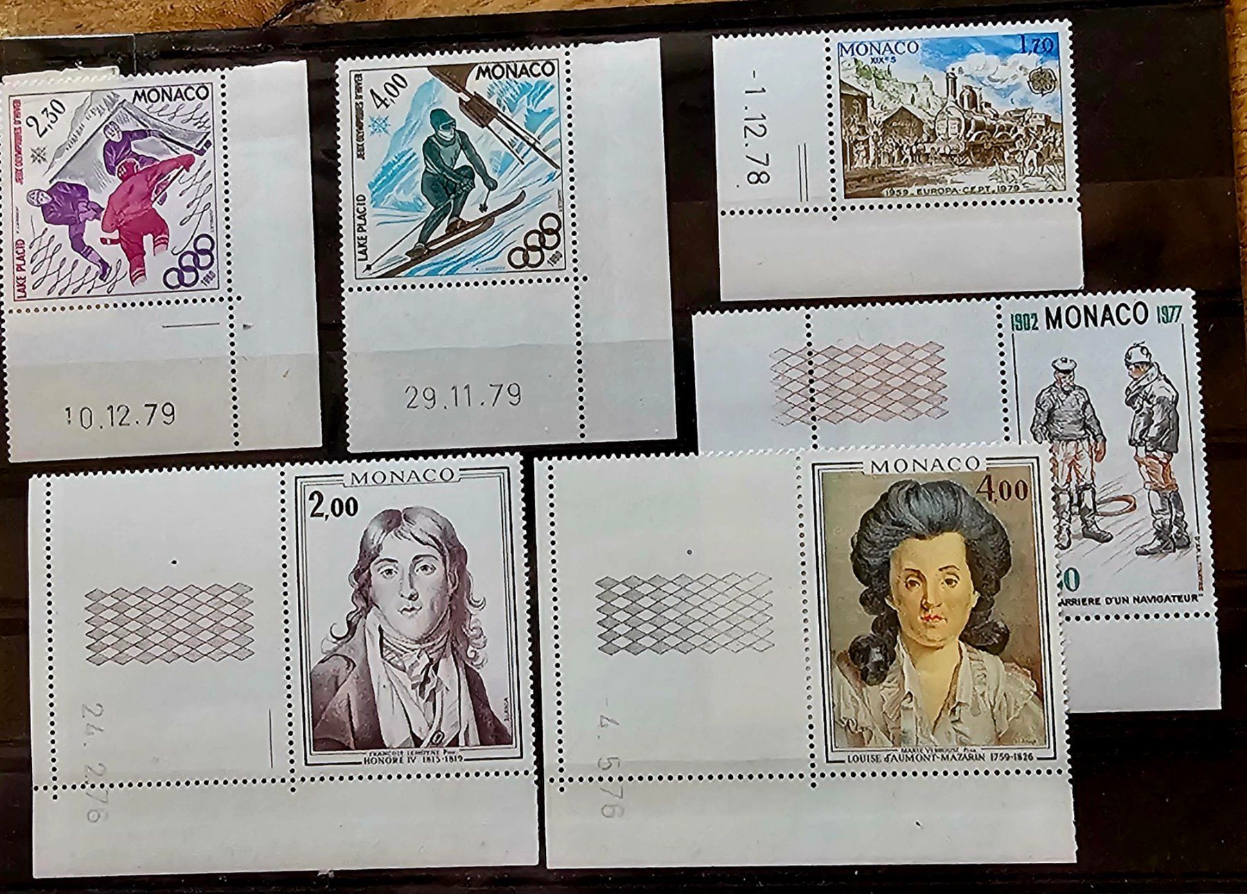 Alle Briefmarken: MONAC coins datés 1976-79 – Neu (gemäss Beschreibung) aus Les Valettes von Nuba1