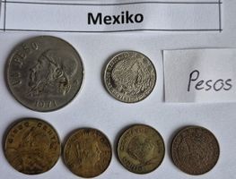 Münzen aus aller Welt (MEXIKO)