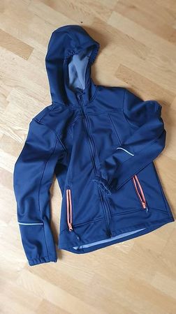 Softshelljacke schwarz 158/164