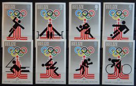 Belize Kat. 432-439 B ** 1979 Kat. 80 Euro