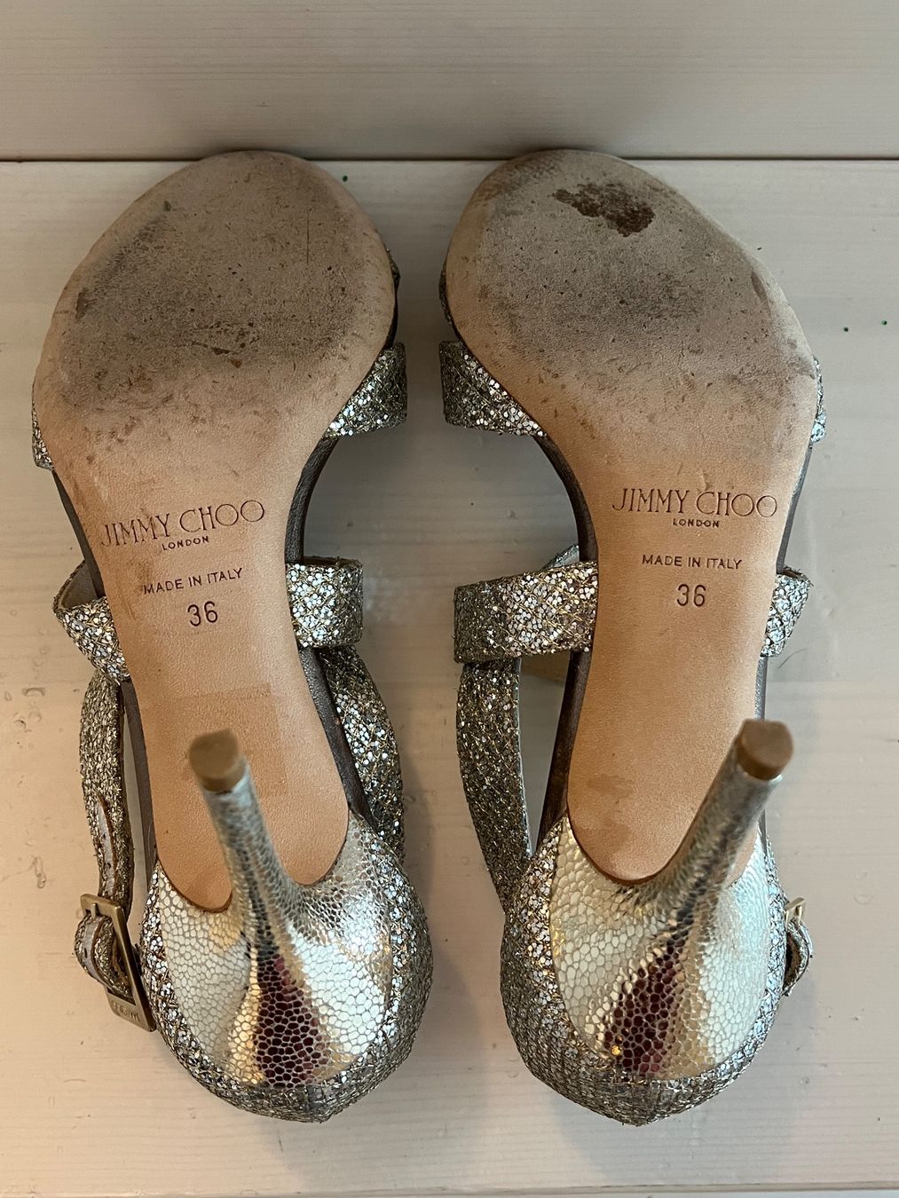 Jimmy Choo Scarpe da donna: Jimmy Choo Pumps mit Glimmer – Usato da Hausen AG venduto da Jean1968 6