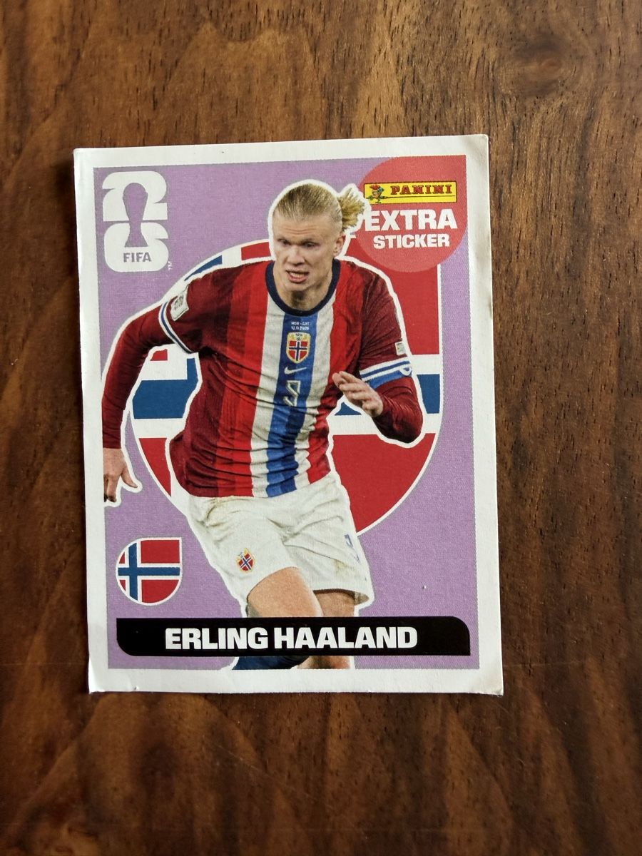 Panini Carte collezionabili: Haaland Extra Sticker, Panini – Nuovo (secondo la descrizione) da Zürich venduto da aqualina77