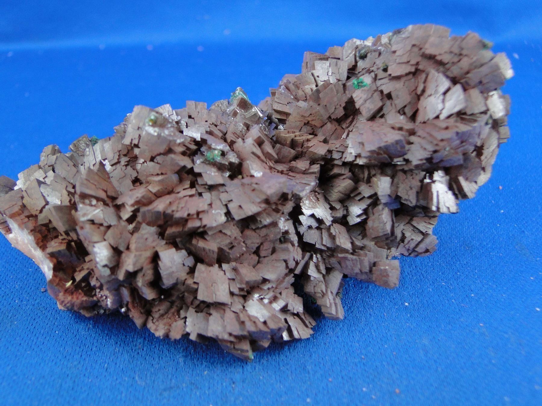 Mineralien & Heilsteine: Rosasit auf Dolomit mit Gypsum – Gebraucht aus Schinznach Bad von Demerald 5