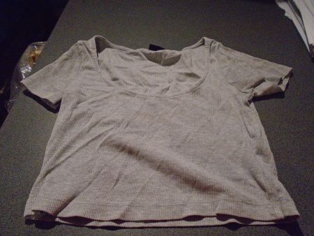 T-Shirt ca. Grösse S, even&odd, grau/kurz