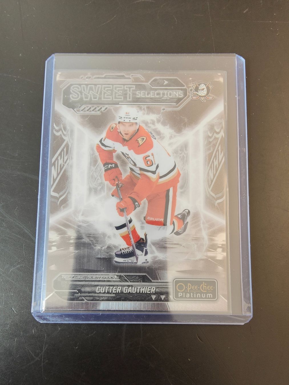 Carte collezionabili: Cutter Gauthier Anaheim Ducks O Pee Chee Sweet Selections – Usato da Wangen SZ venduto da Sasch3