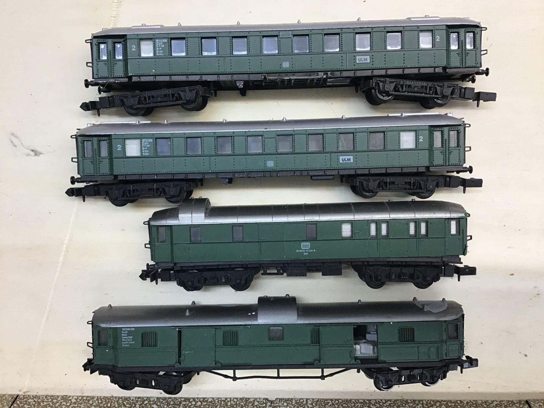 Arnold Modellini di ferrovie: Arnold DB Zug Spur N – Usato da Männedorf venduto da Modellbau-wyss