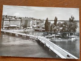 Ansichtskarte Genève s/w 1950