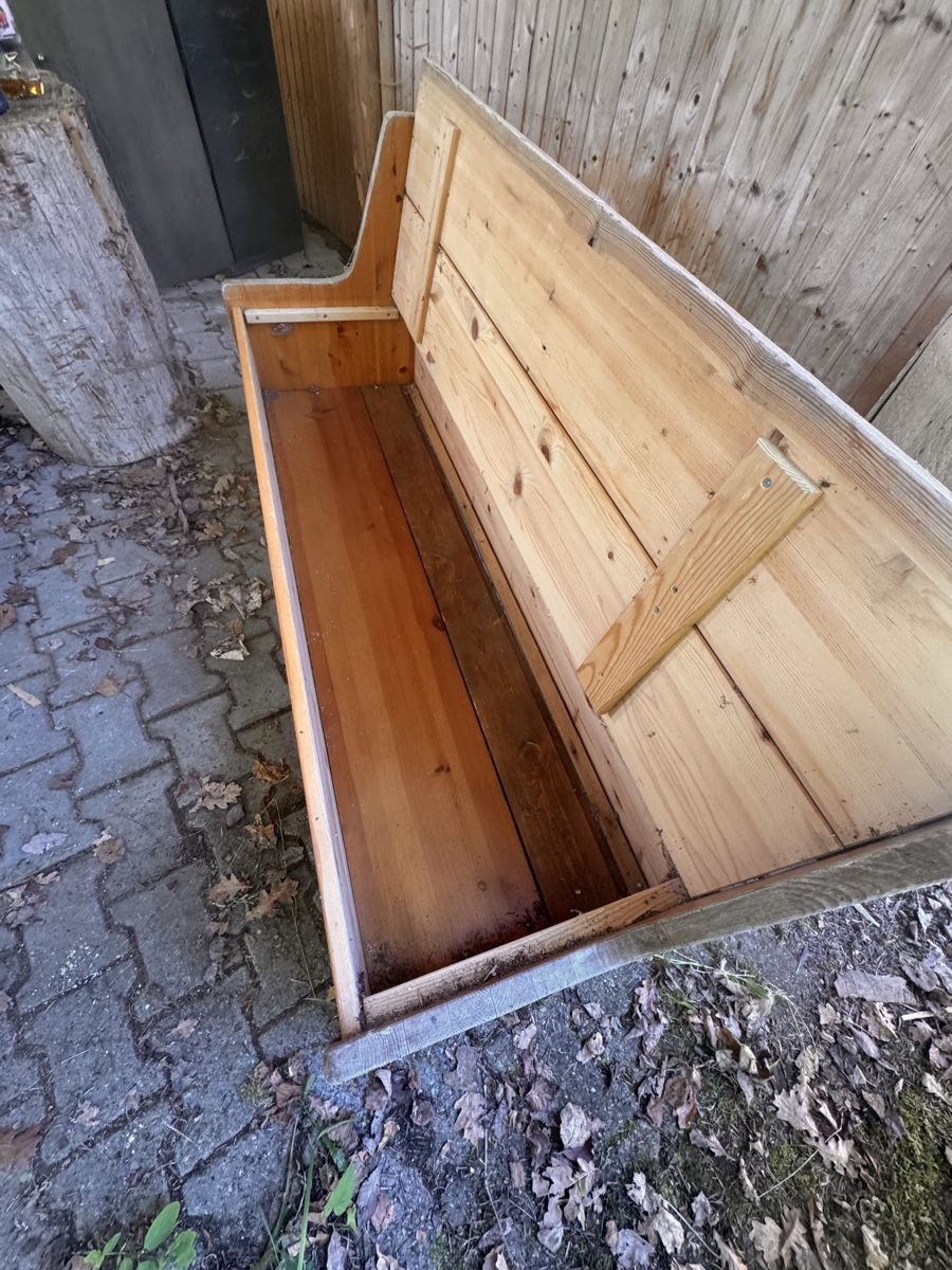 Panchine: Sitzbank mit Stauraum, Shabby Chic – Usato da Schwarzsee venduto da Yellowyellow 2
