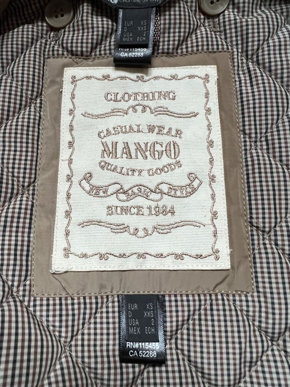 Mango Giacche: MANGO Jacke mit abtrennbarem Innenfutter – Usato da Zürich venduto da ClosetQueen 6
