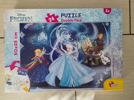 Puzzle Frozen 3+ mit Seite zu mahlen