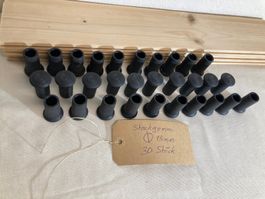 Stockgummi 30 Stück Durchmesser 13mm neu ungebraucht