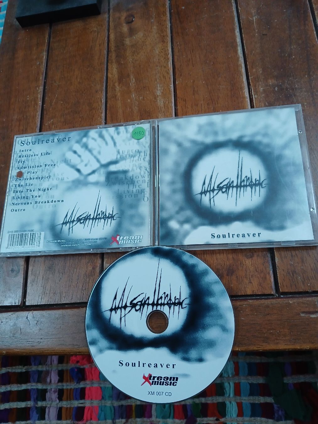 CD: misanthropic - soulreaver – Usato da St-Cergue venduto da VeganWarrior