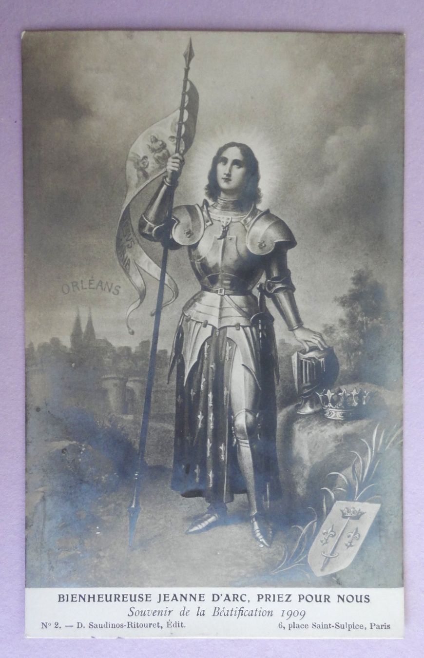 Cartes postales: Jeanne d'Arc - Béatification 1909 – D'occasion à Fétigny par Billy2miny