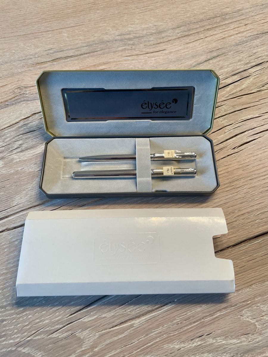 Stifte & Marker: Elysée Kugelschreiber & Marker Set Silber Optik NEU – Neu und originalverpackt aus Würenlos von Ohbivan