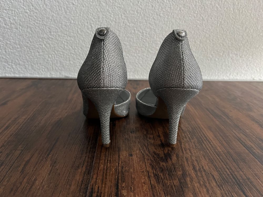 Michael kors high hot sale heels silber