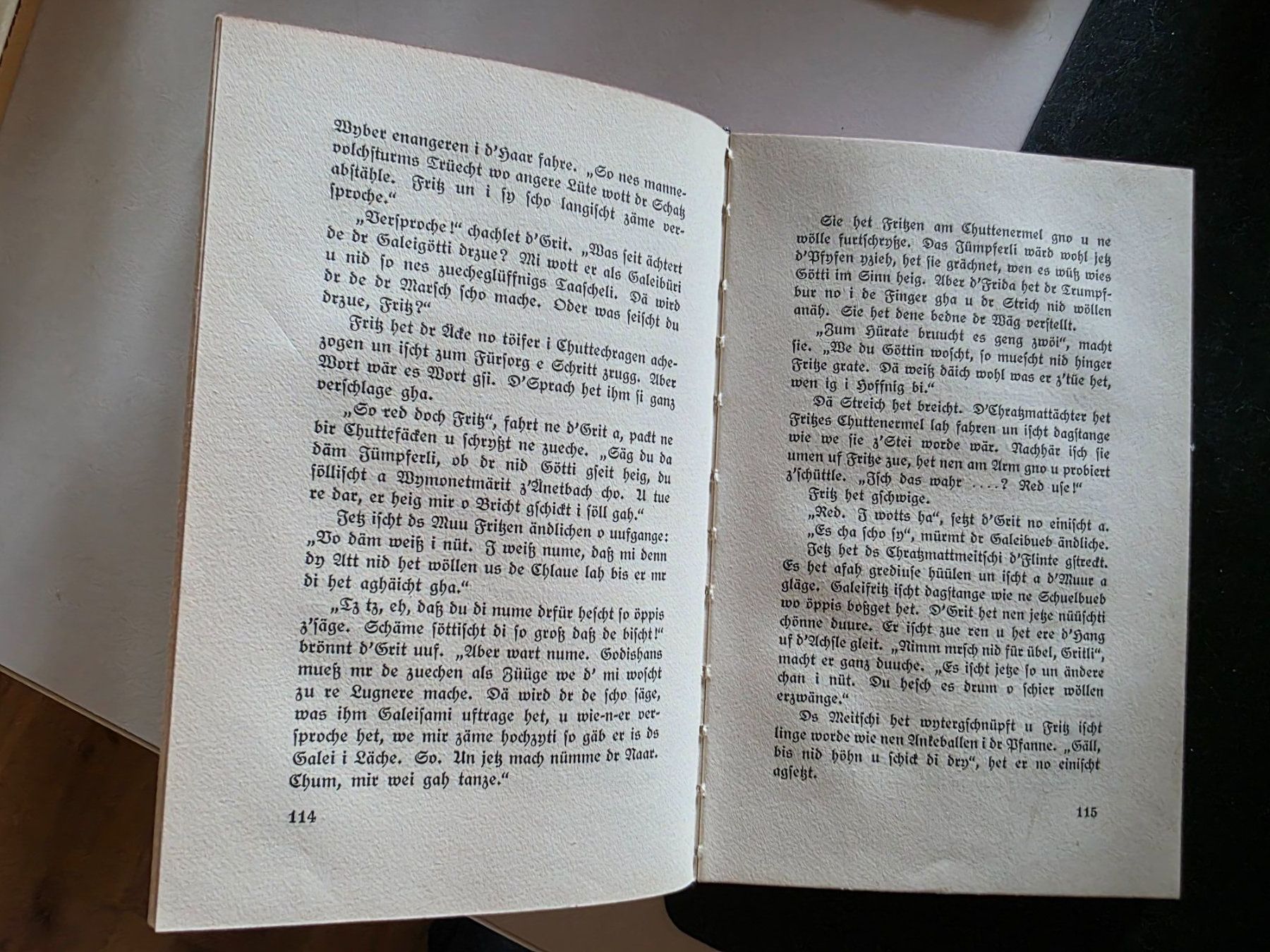 Libri: Hermann Hutmacher - Der Göttibatze - Berndeutsche E. - 1936 – Usato da Walterswil BE venduto da Lonitti 2