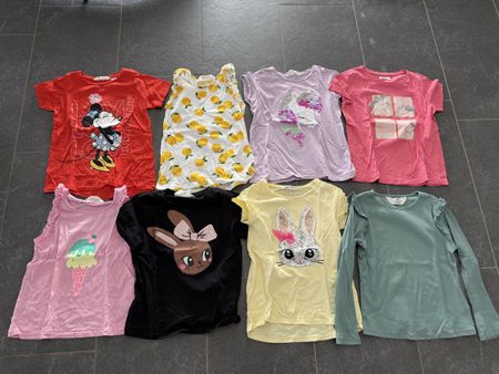Mädchen Kleiderpaket 18 Teile Grösse 122 guter Zustand