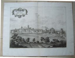Rheinfelden Kupferstich  1734 sehr selten