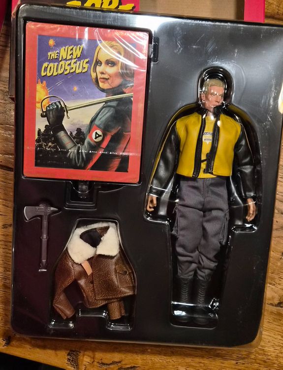 Doctor Collector DCWOLF02 - Targa in Metallo Wolfenstein The New Colossus