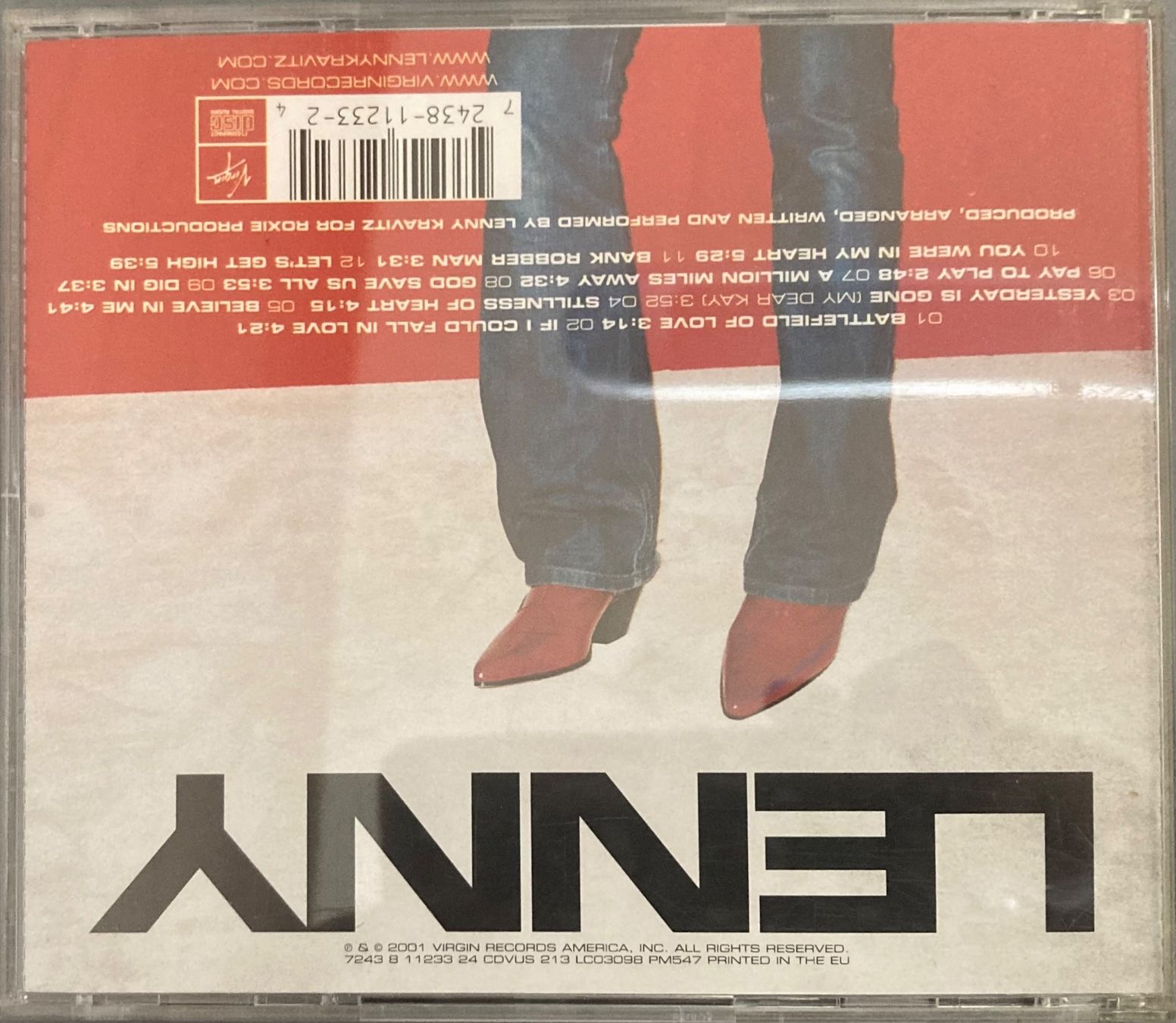 CDs: LENNY KRAVITZ - LENNY – Gebraucht aus Poliez-Pittet von Newtown-Records 1