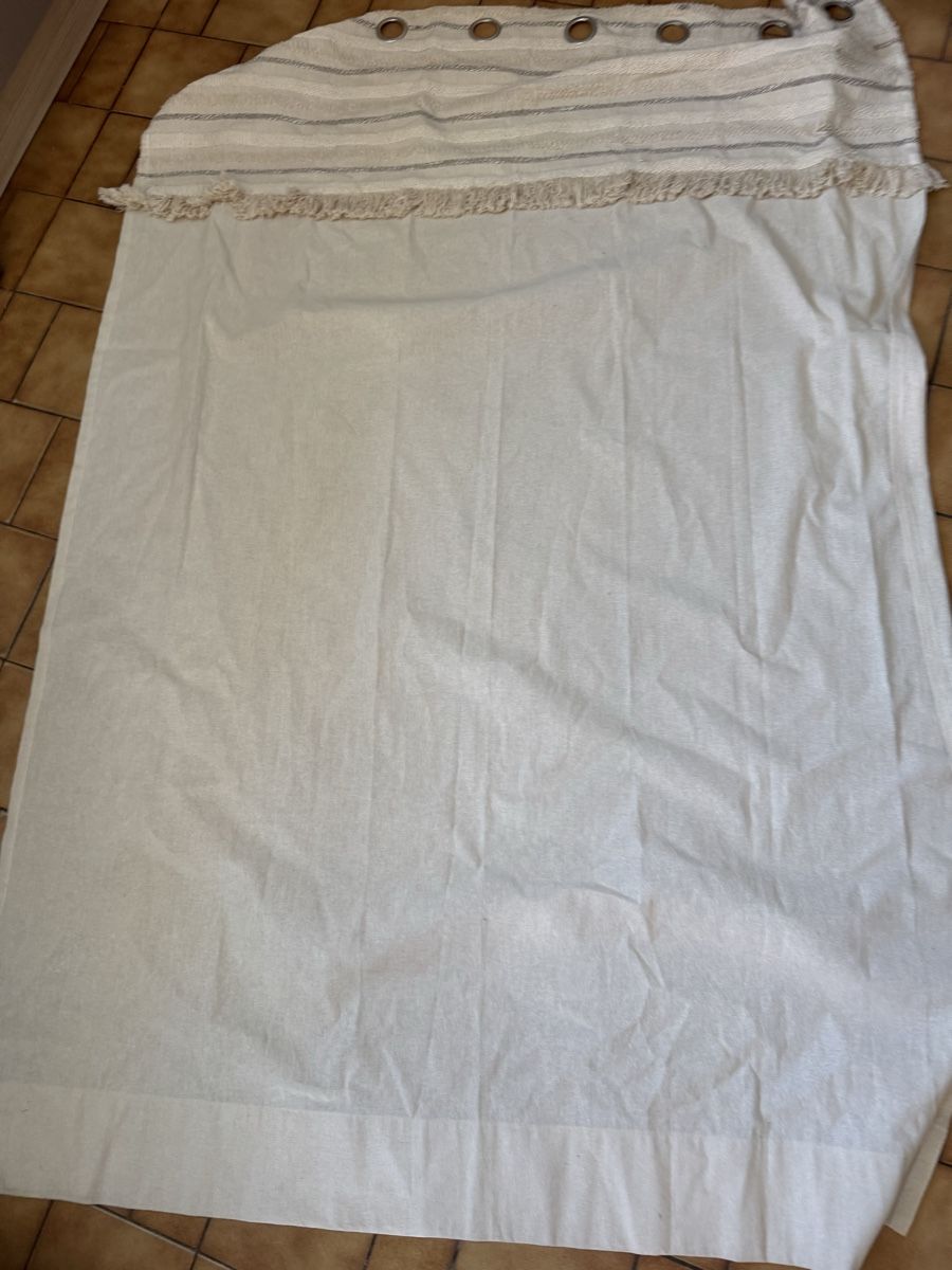 Vorhänge: Rideau crème  140x240 cm Marina  – Gebraucht aus Veyrier von kimedovapa