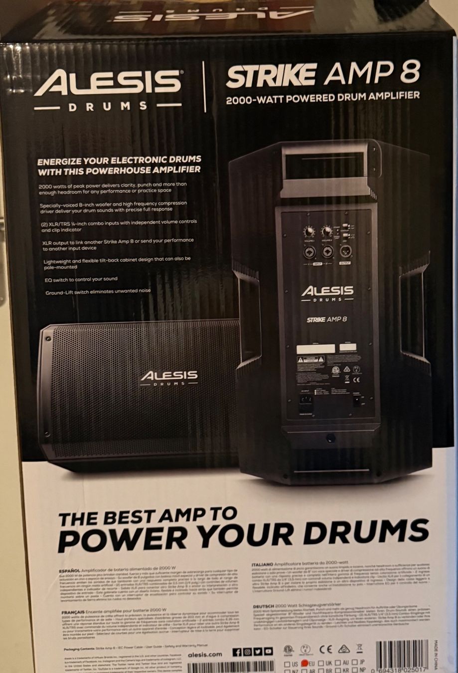 Alesis Casse acustiche: Alesis Strike AMP 8 – Usato da bern venduto da mascha03 2