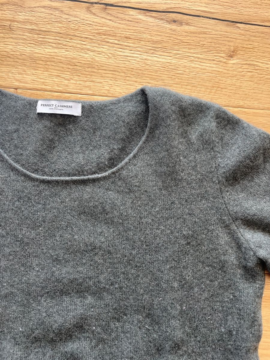 Maglioni & Felpe: Cashmere -Pullover Gr 38 oliv – Nuovo (secondo la descrizione) da Weesen venduto da Engadinerin 1