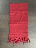 Roter Cashmilon Schal, Top Zustand, perfekt für den Winter