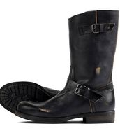 Motorradstiefel Rokker - Cruiser Boot Schwarz 