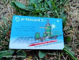 TAXCARD Telefon Karte PTT Sammler