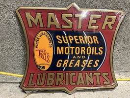 Master motoroils Werbung Reklame öl
