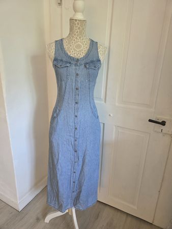 Teddy's Jeans Sommerkleid hellblau Gr. 34 – Top Zustand