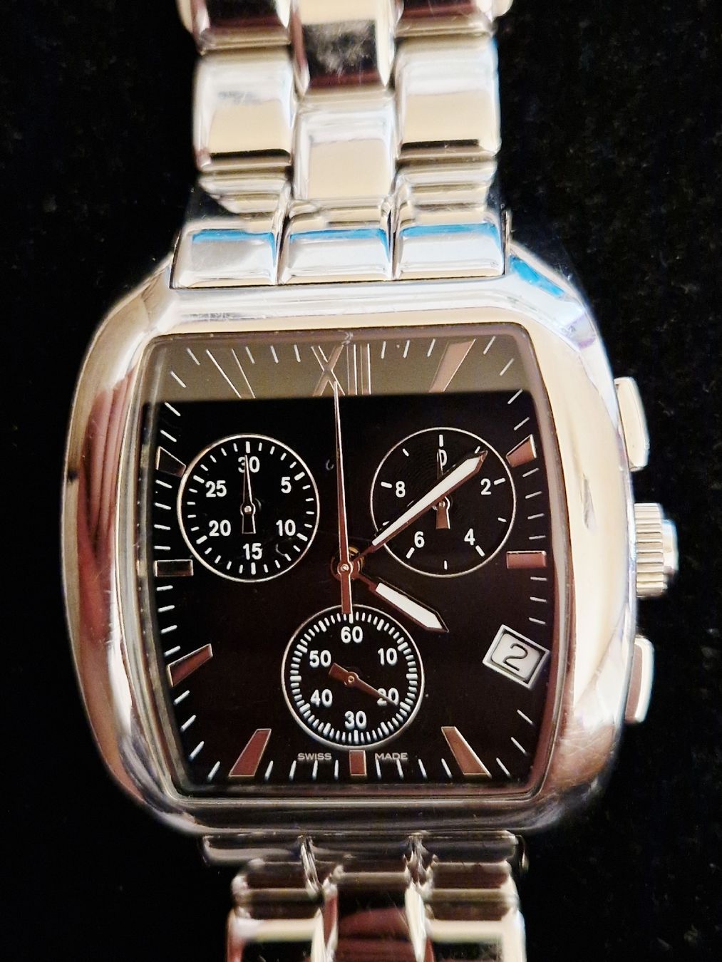 Montre Chronographe VP Bank - Swiss Made - Acier Inoxydable (Gebraucht ...