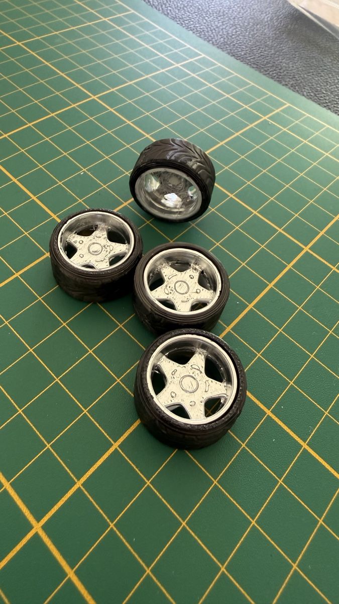 Modellini d'auto: Cerchi powertech scala 1:24  – Usato da Caslano venduto da tuning21 1