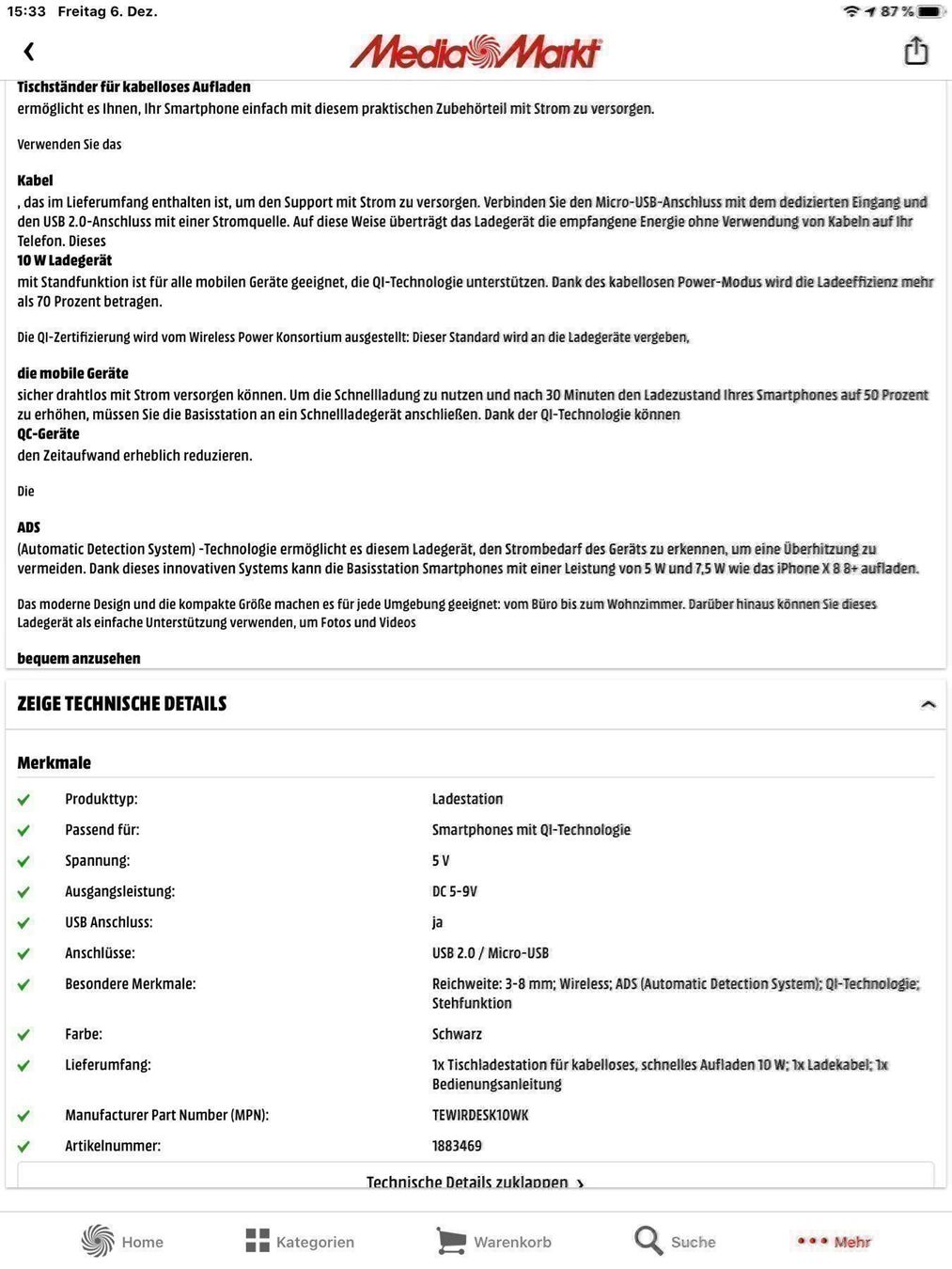 Caricabatterie: Ladestation iPhone – Usato da Rüthi (Rheintal) venduto da Many2369 4