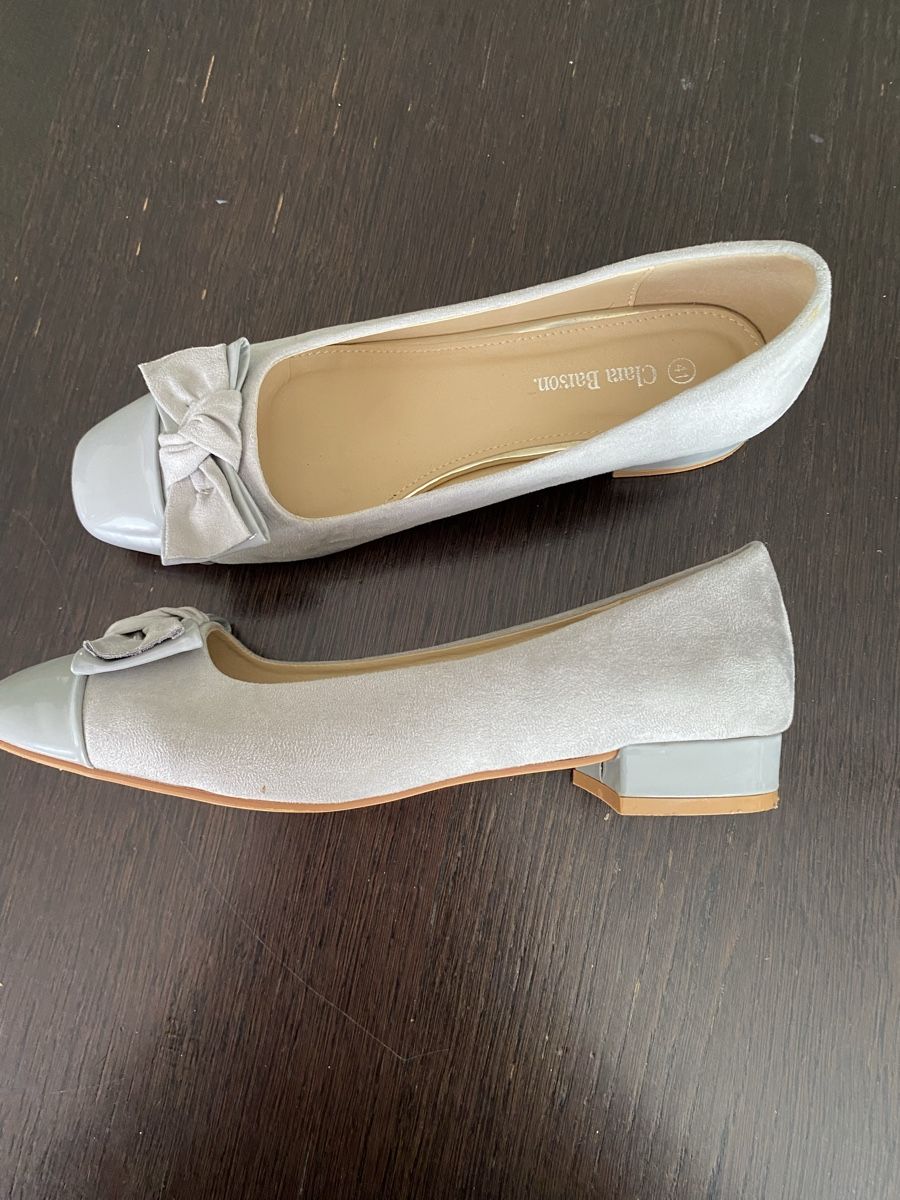 Scarpe da donna: Neu Clara Barson Ballerinas Grau Gr. 41 – Nuovo e nell'imballaggio originale da Kreuzlingen venduto da Lukma64 2