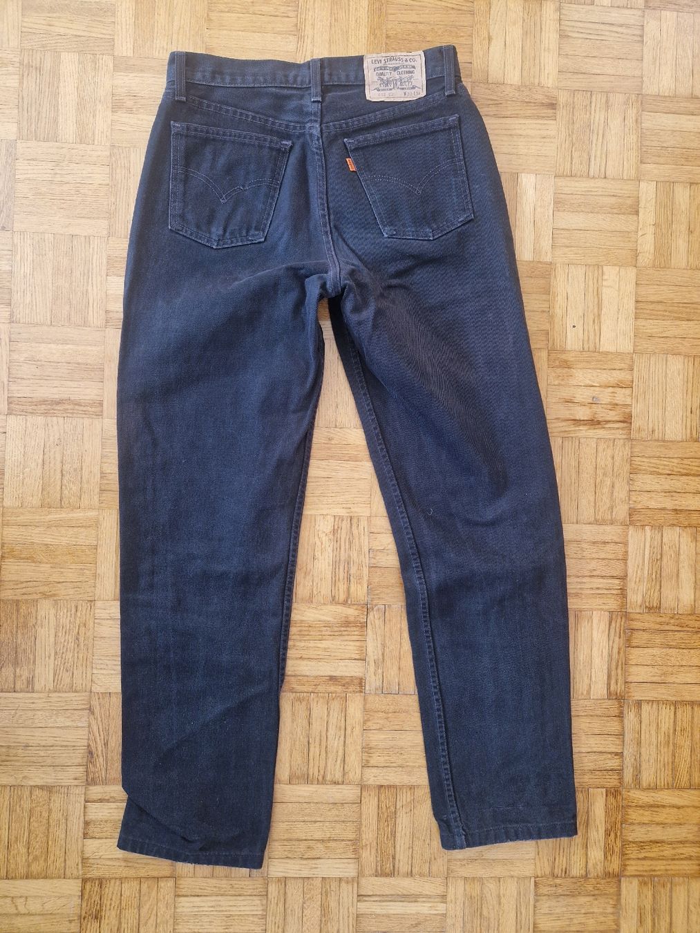 Levi's Jeans: Levi's Jeans Schwarz Vintage Organge Tab W32 L34 – Gebraucht aus Zürich von noah-s 1