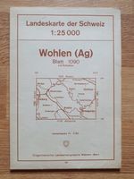Landeskarte der Schweiz; Wohlen (AG) von 1956