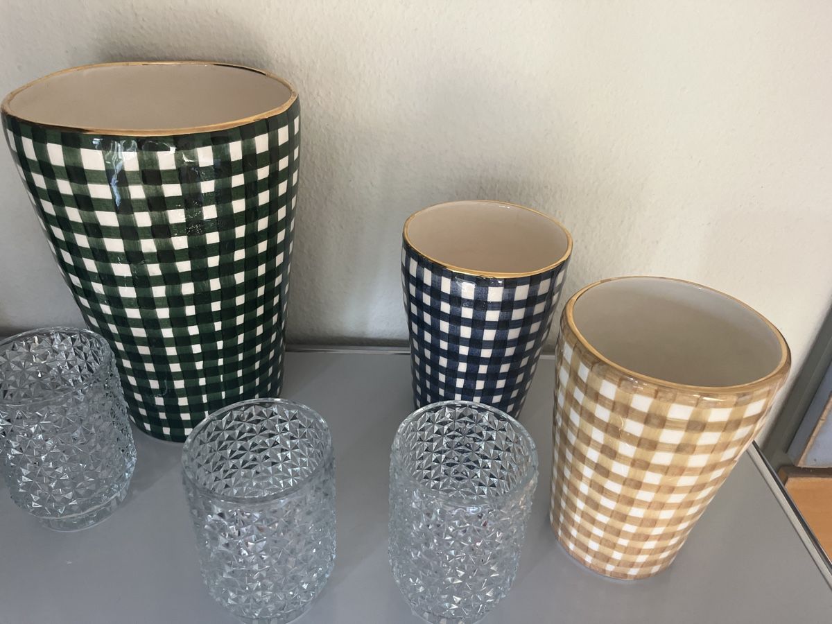 Kerzenständer: 4x Teelicht Glas geschliffen groß – Gebraucht aus Zürich von Budulinek123 3