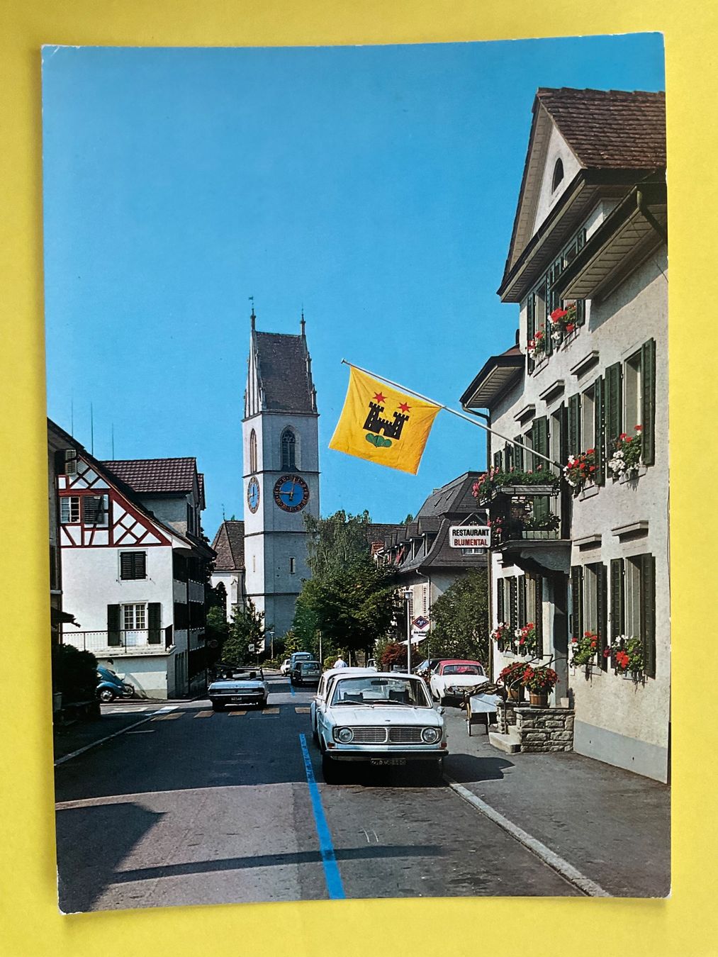 Cartoline postali: AK Meilen, Kirchgasse – Usato da Zürich venduto da Tolima194