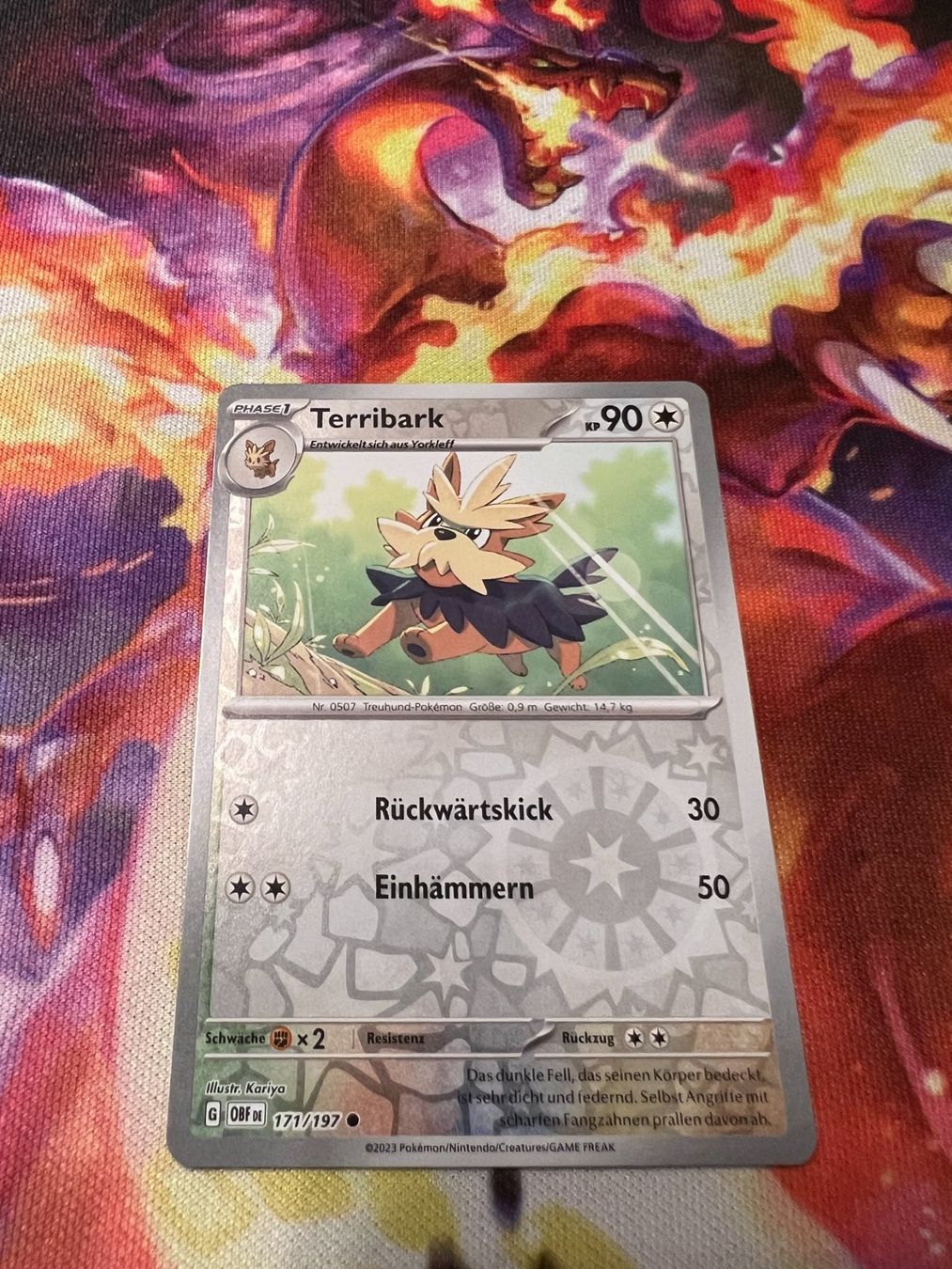 Pokémon Carte collezionabili: Terribark (OBF 171) / Reverse Holo / Obsidianflammen – Nuovo (secondo la descrizione) da Bülach venduto da CherryBlu