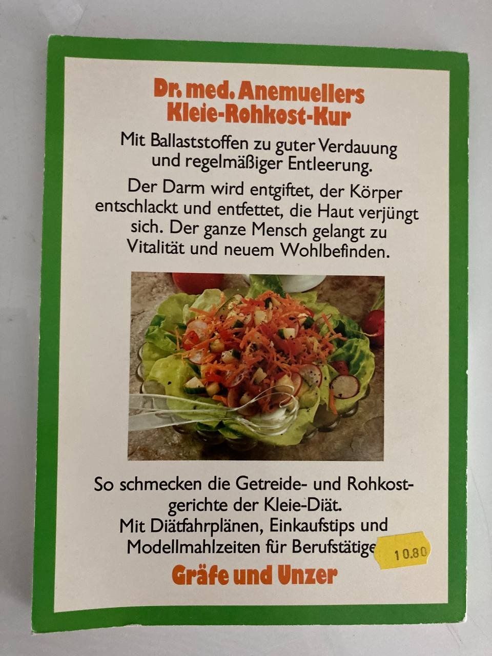 Libri: Gute Verdauung durch Kleie-Diät – Usato da Frauenfeld venduto da SCHATZtruhe369 1
