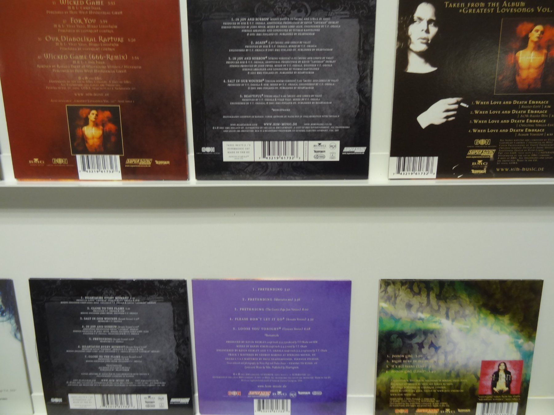 CDs: HIM - The Single Collection Box 10 Singles – D'occasion à luzern par musicandart 7