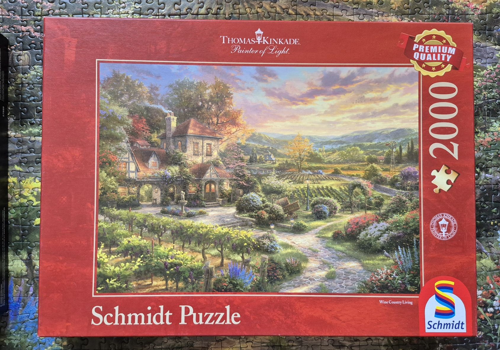 Puzzle: Puzzle 2000 Teile Thomas Kinkade – Difettoso da Adliswil venduto da cha_fq9f 2