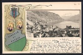 Passepartout-Lithographie Montreux, Orts