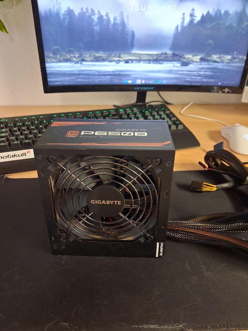 Gigabyte Componenti elettronici: Gigabyte P650B Netzteil – Usato da Rosshäusern venduto da Pitschli33
